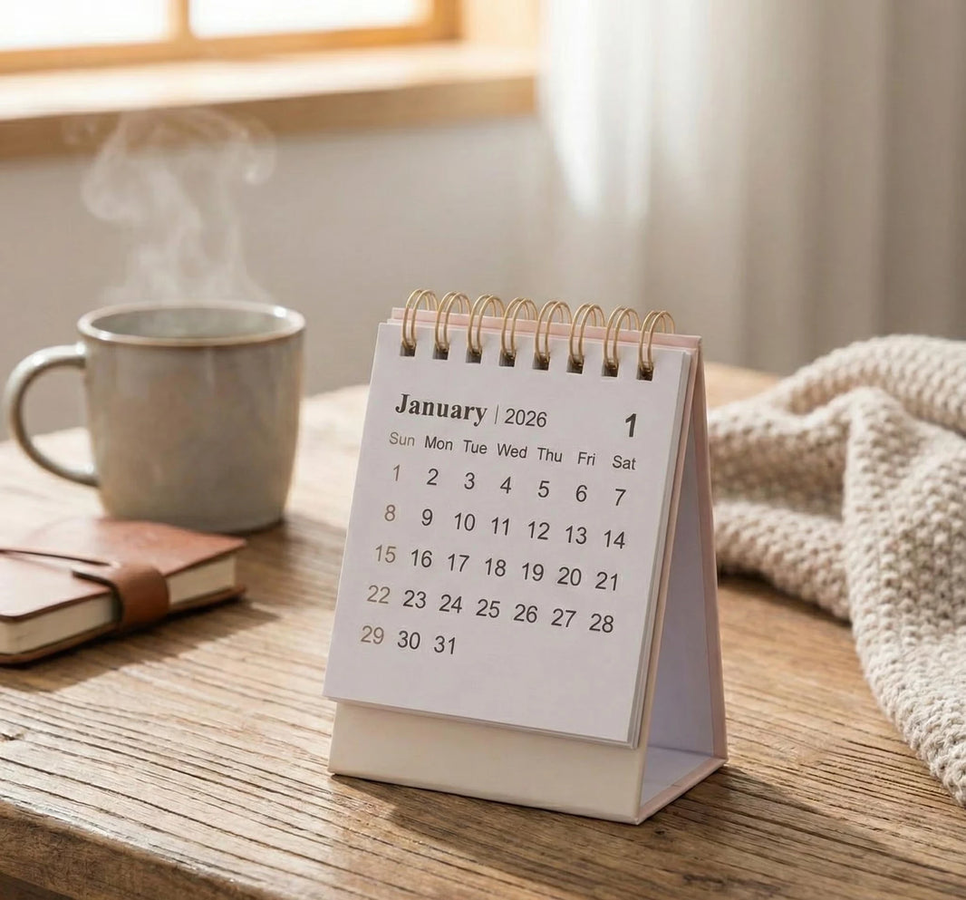 Custom 2026 Mini Desk Calendar by LarenCraft