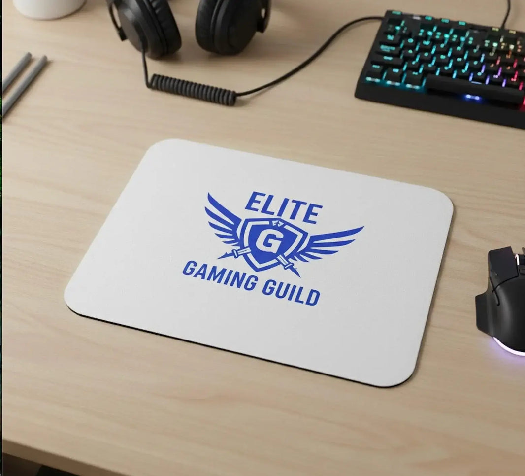Main view of Personalised Mouse Pad Custom Photo Name Desk Mat featuring Non Slip Rubber Base Mousepad Personalized Gift