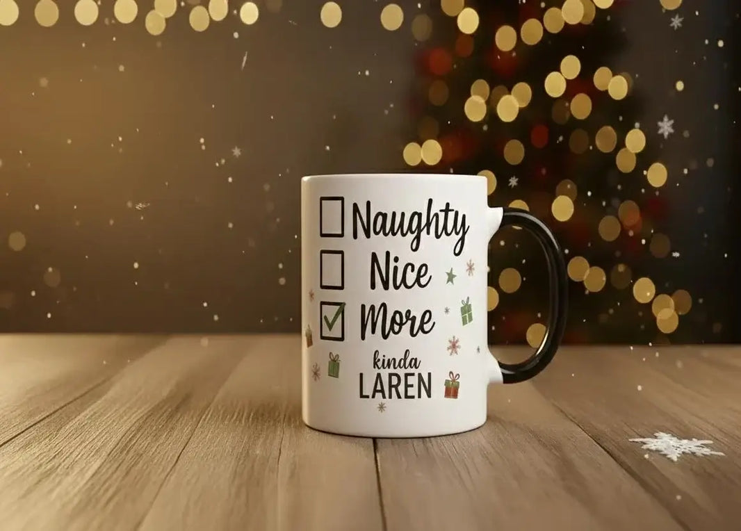 Personalised text mug custom coffee cup, add your own message ceramic mug gift UK