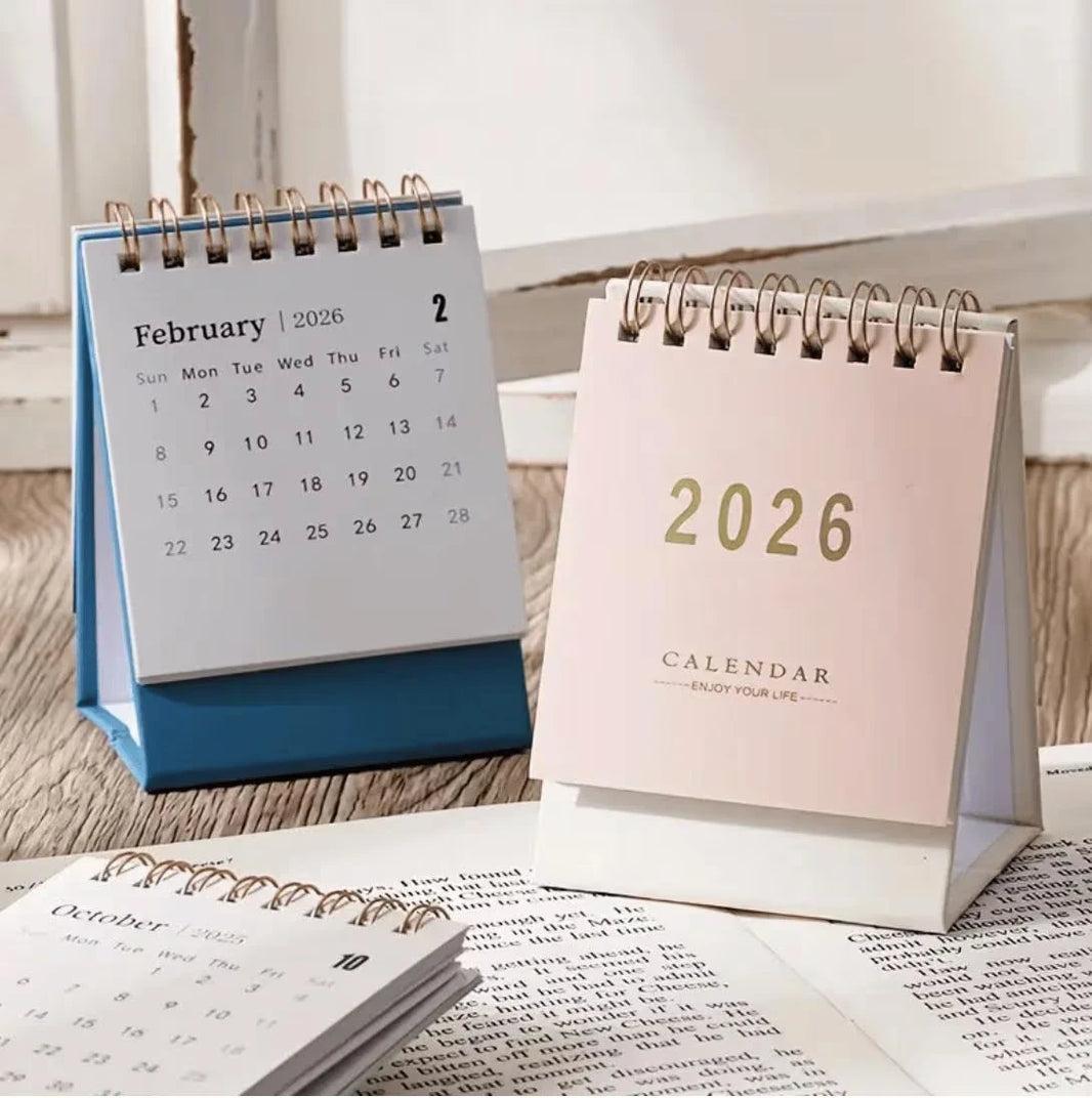 Custom 2026 Mini Desk Calendar by LarenCraft