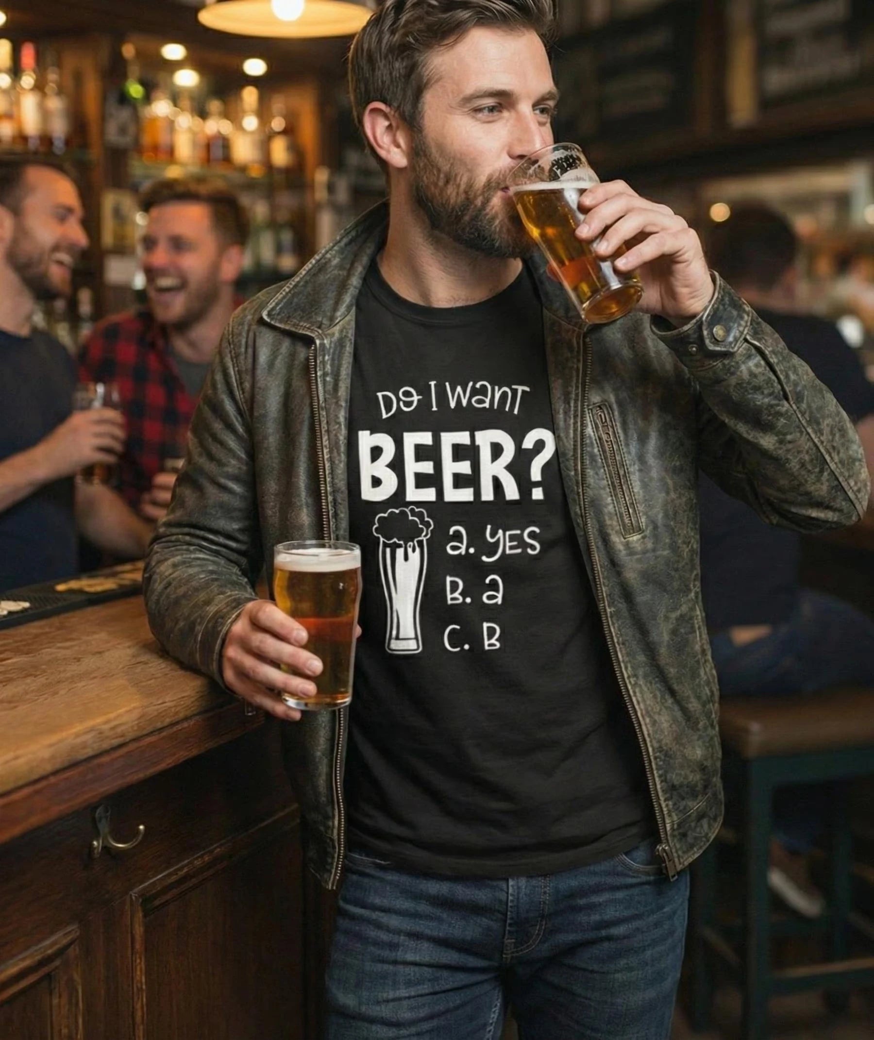 Unique Funny Beer T-shirt gift idea