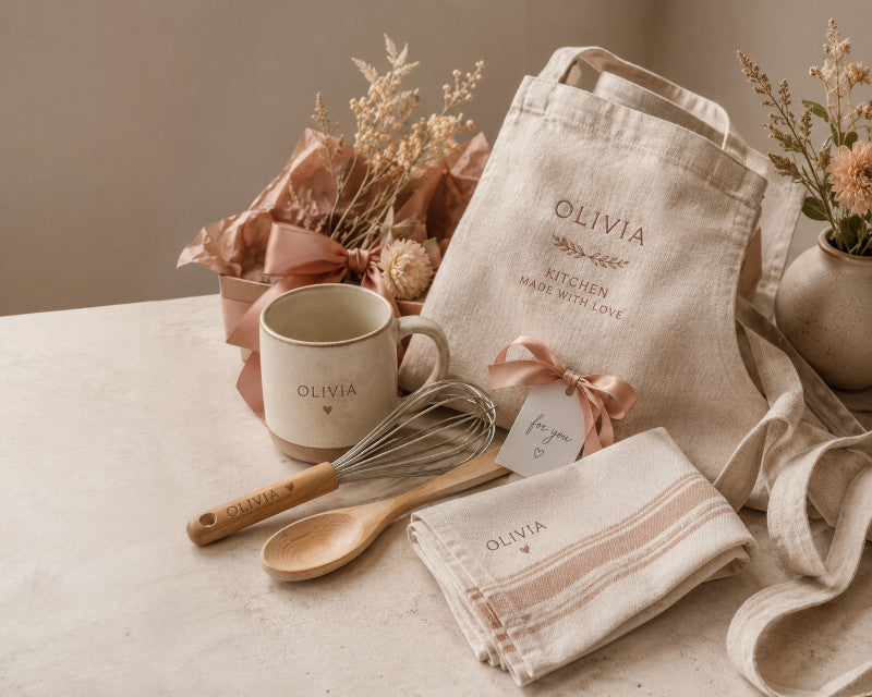 Aprons, mugs and thoughtful cooking gifts