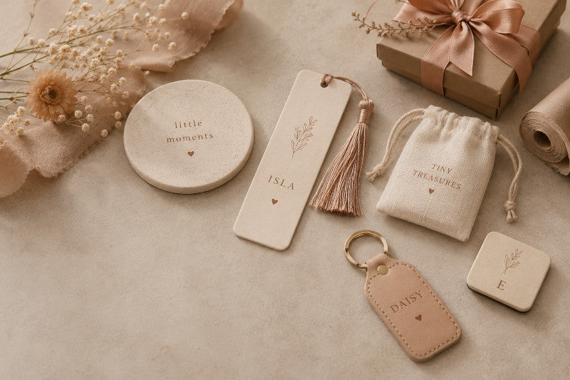 Bookmarks, coasters & small gifts