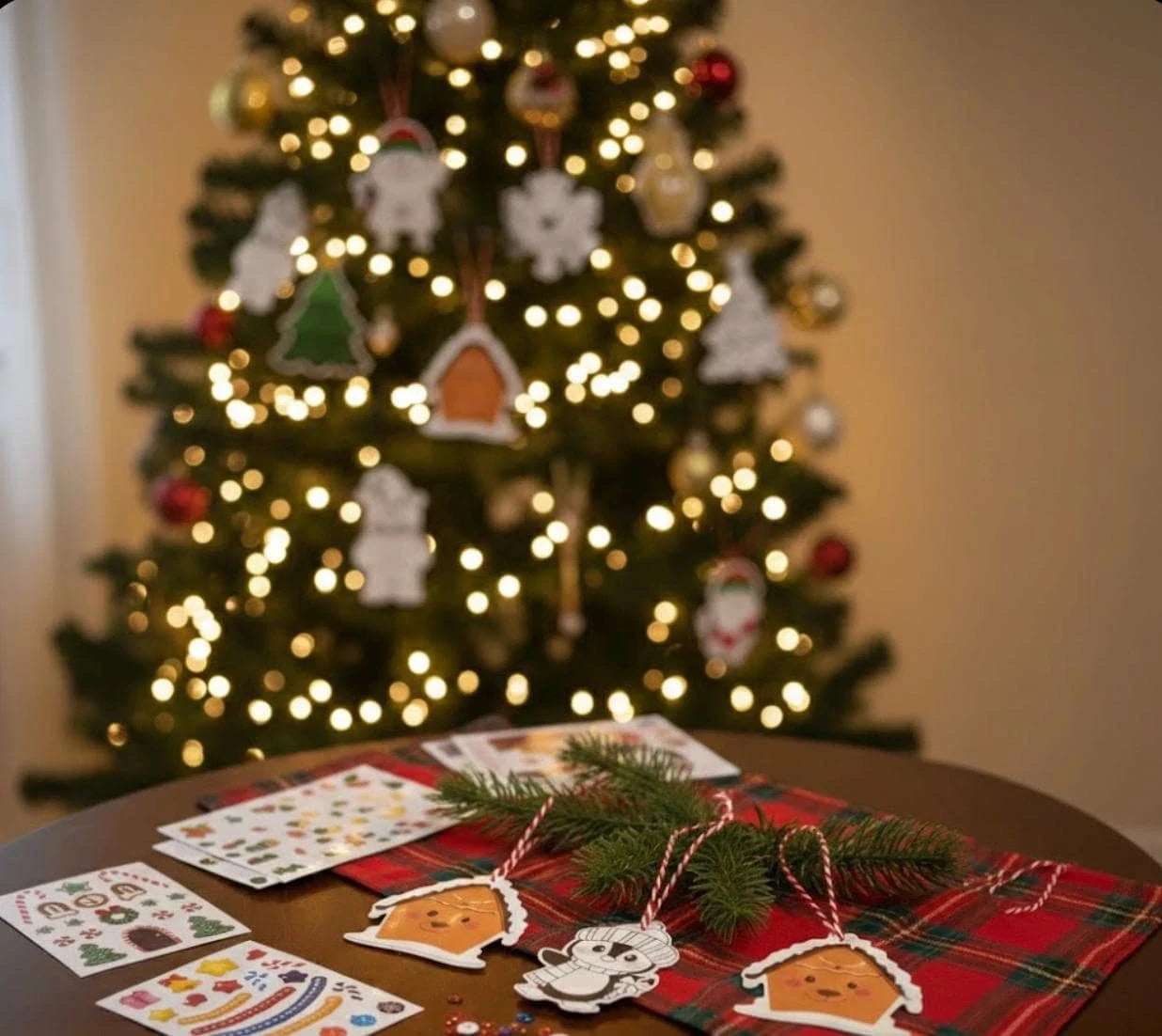 Customer favorite Personalise Your Own Christmas Ornament Craft Kit featuring Festive Kids' Activity & Family Fun!