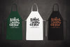 Personalized Printed Kitchen Apron for Women & Men   Any Text themed Personalised Apron
