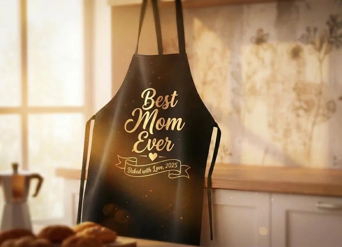 Customer favorite Personalised Apron featuring Personalized Printed Kitchen Apron for Women & Men   Any Text