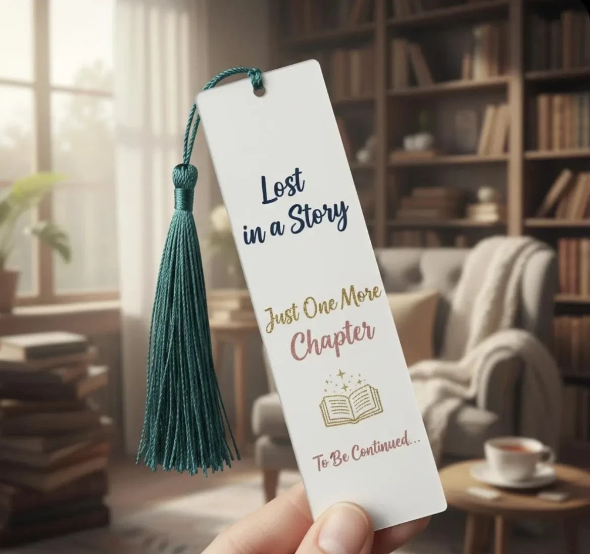 Custom Personalised Bookmark by LarenCraft