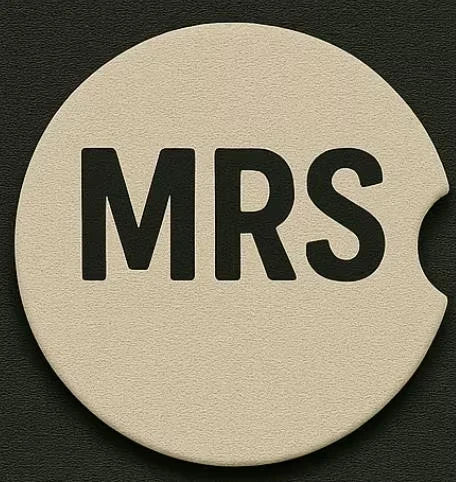 Unique Personalised Car Coaster gift idea