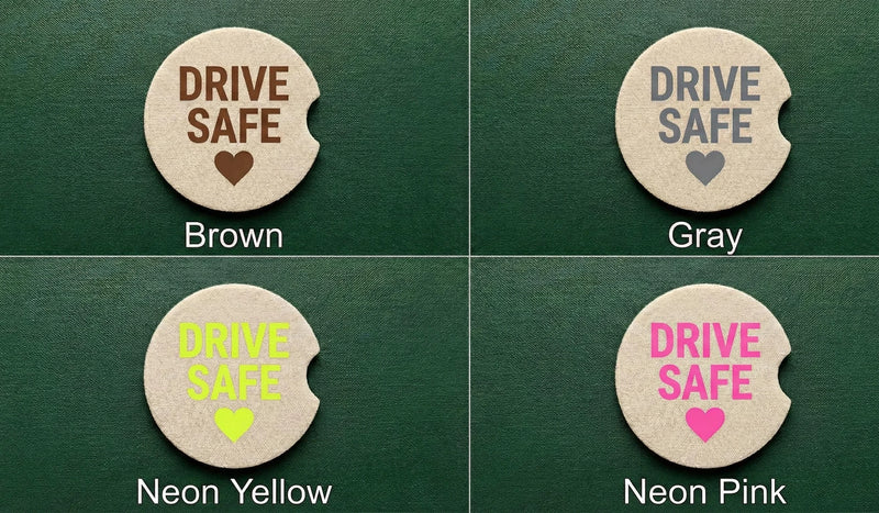 Unique Personalised Car Coaster gift idea