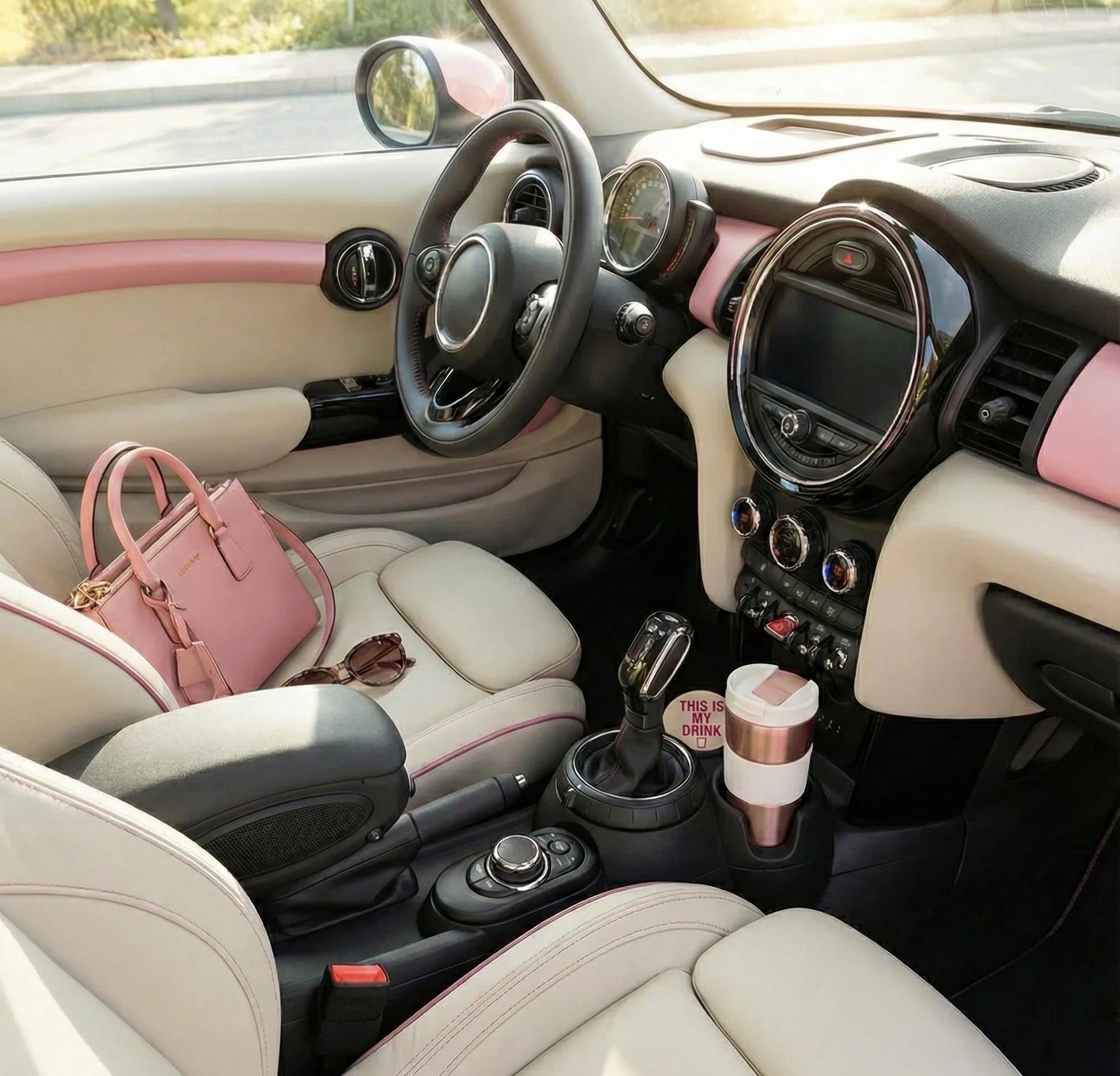 Unique Personalised Car Coaster gift idea