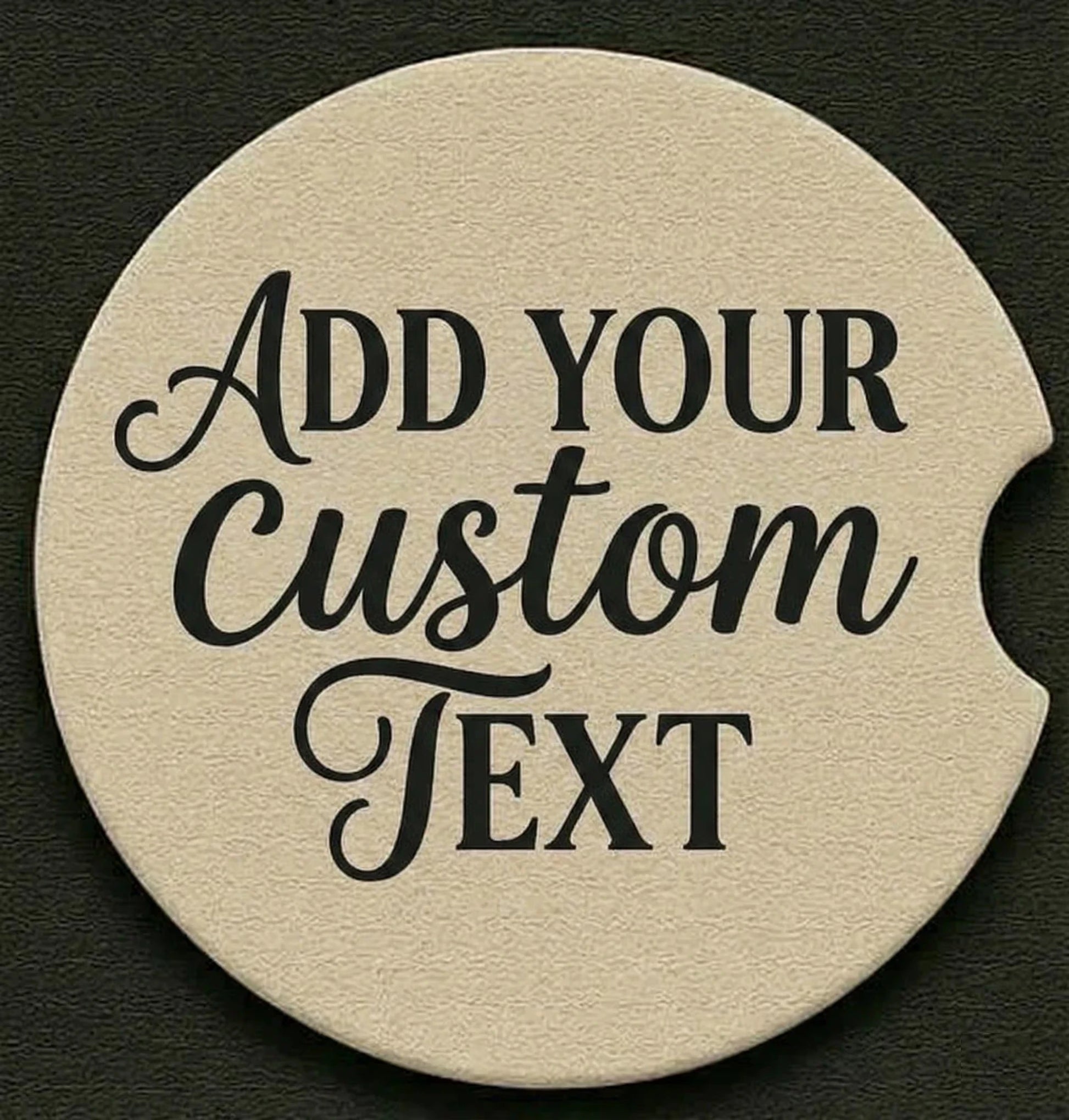 Custom Personalised Car Coaster by LarenCraft