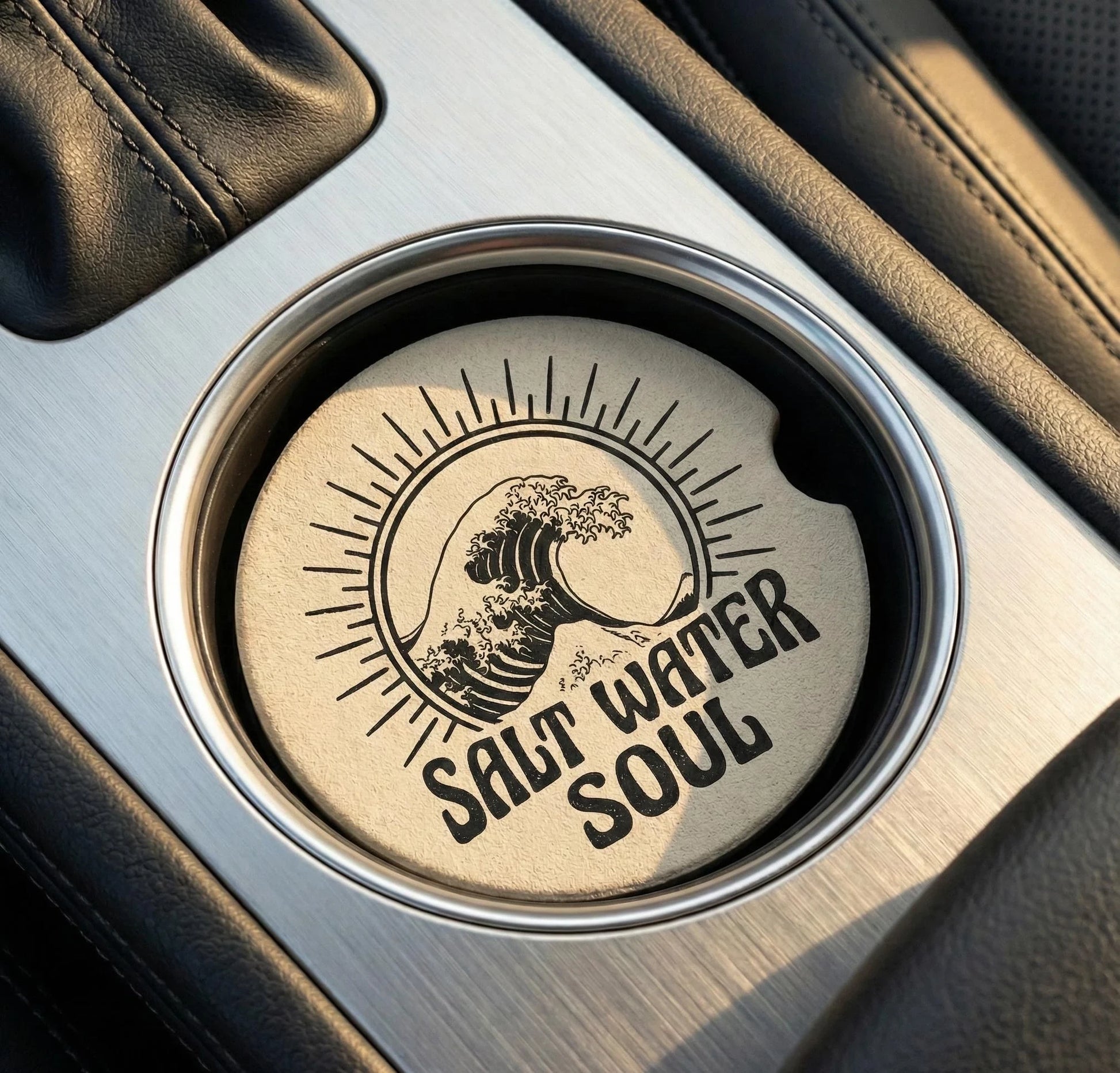 Custom Personalised Car Coaster by LarenCraft