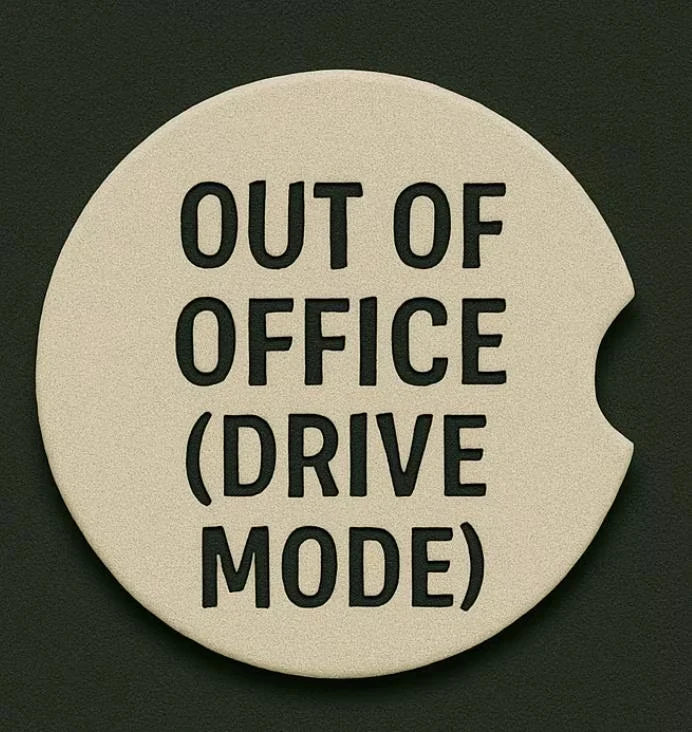 Personalised Car Coaster - Personalized and Handmade