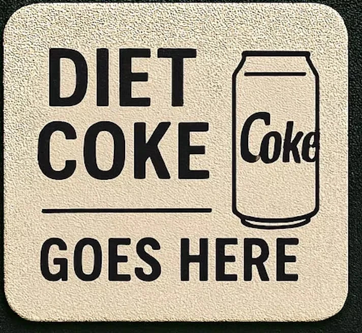 Unique Personalised Fabric Coffee Coaster gift idea