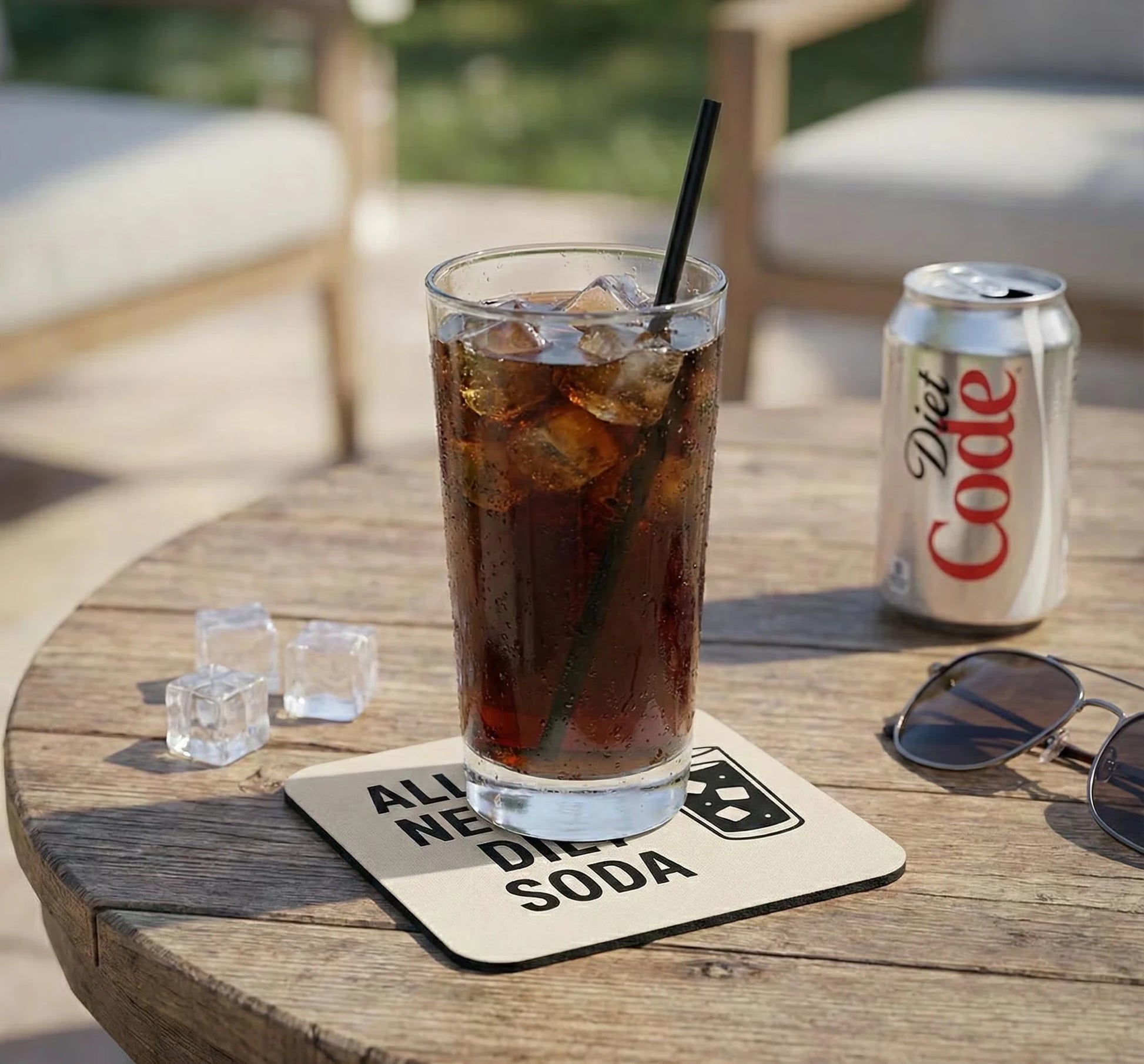 Personalised Fabric Coffee Coaster - Personalized and Handmade