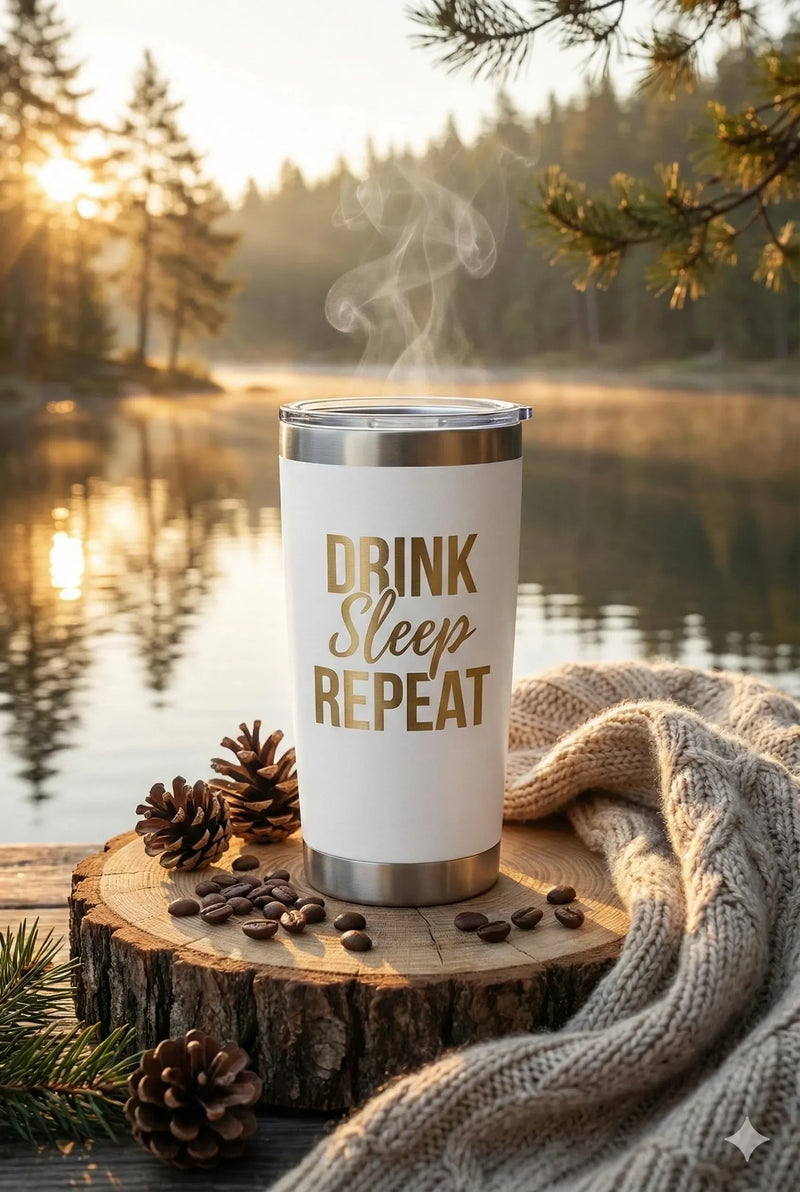 Unique Personalised Insulated Coffee Tumbler gift idea