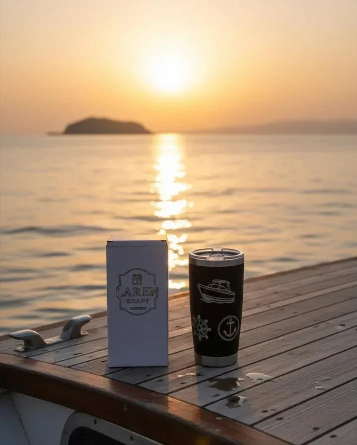 Personalised Insulated Coffee Tumbler - Personalized and Handmade