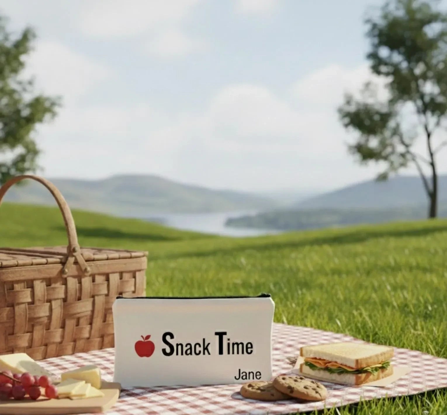 Customer favorite Personalised Makeup Bag with Puff Print featuring Custom Name Cosmetic Pouch  Bridesmaid Proposal Gift  Teacher Pencil Case  Canvas Zipper Pouch