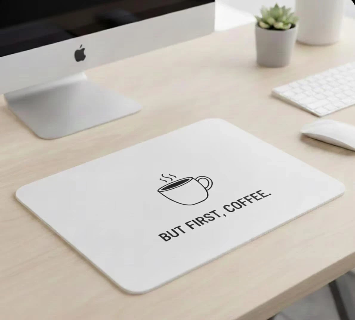 Custom Personalised Mouse Pad Custom Photo Name Desk Mat by LarenCraft