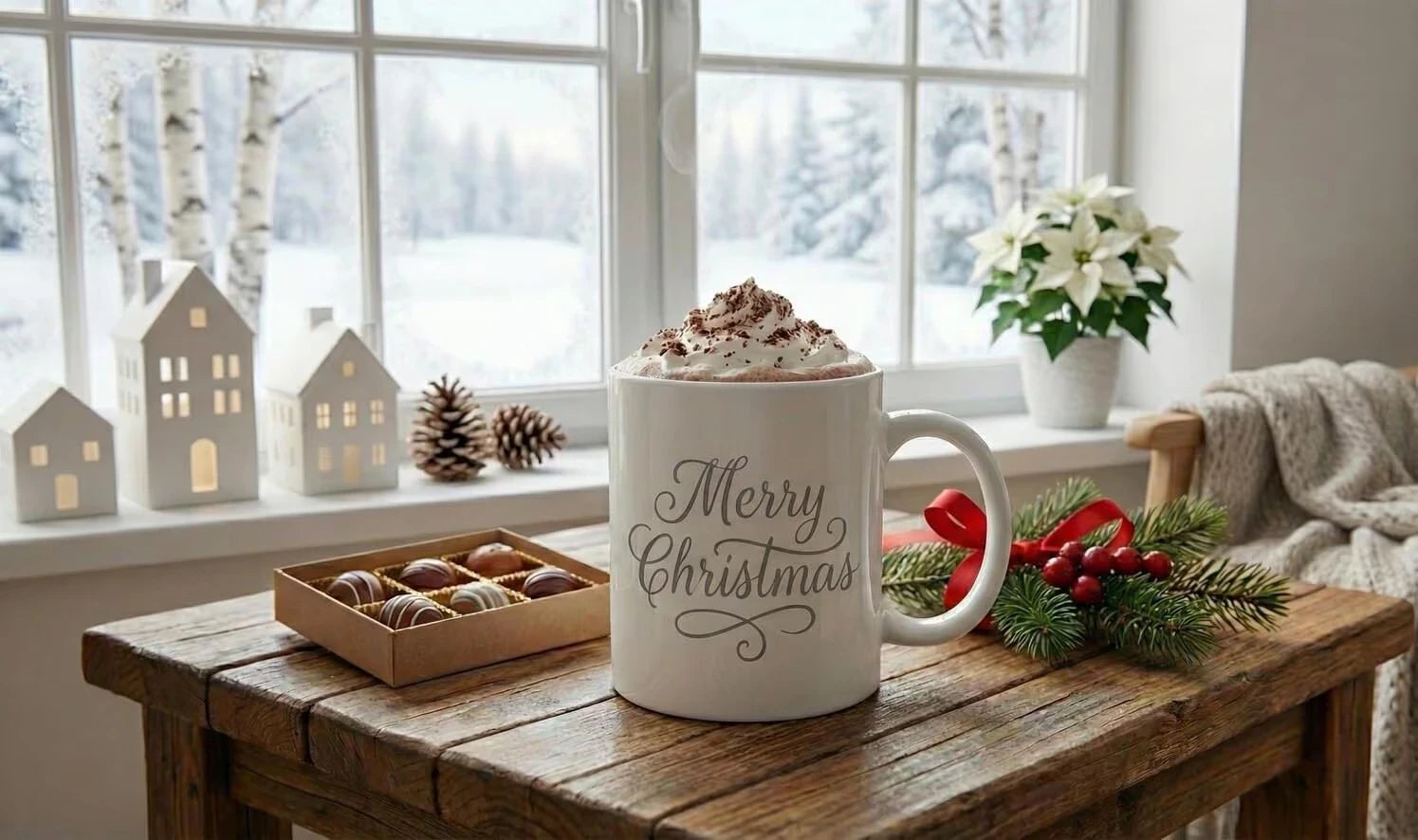 Unique Personalised Mug with Custom Tex gift idea