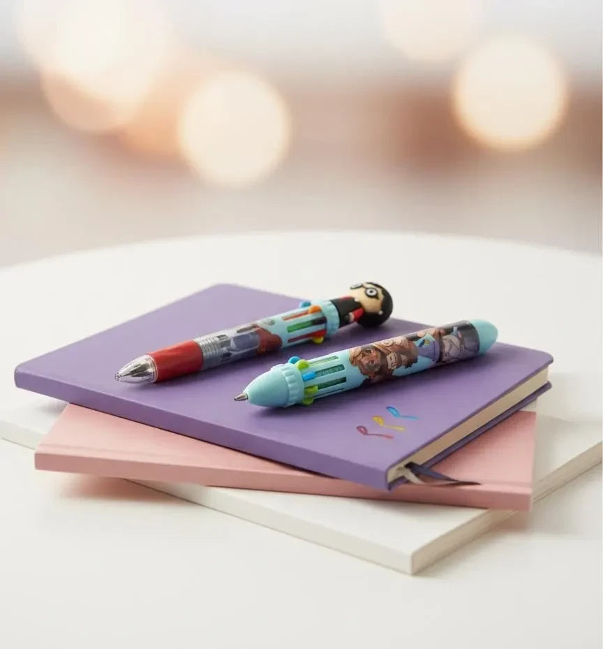 Zoomed in view of Wizard Theme Gel Pen Set 10 Color